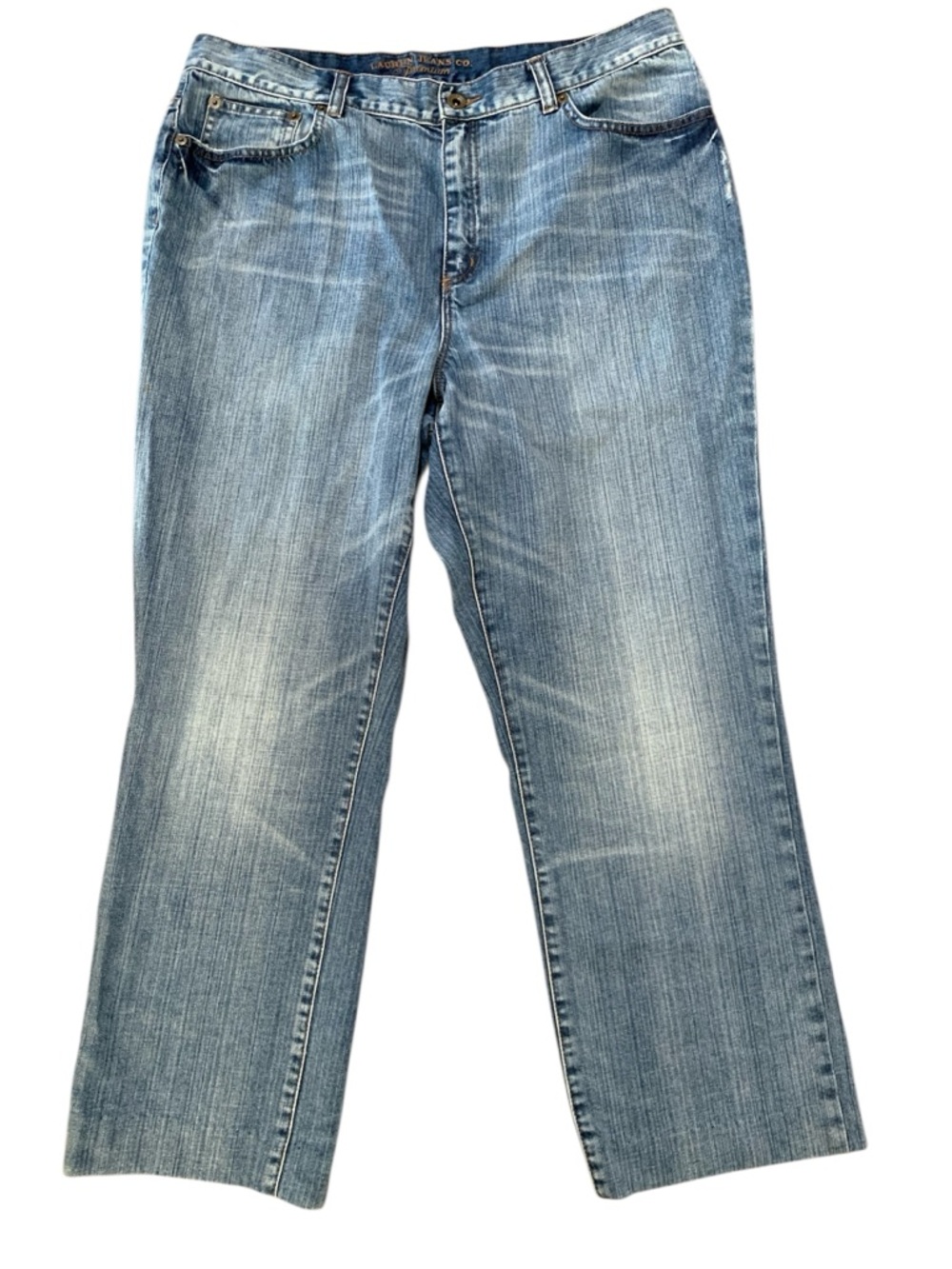 Women Ralph Lauren Jeans Co Premium Size 14 RL Logo Denim Jeans medium wash